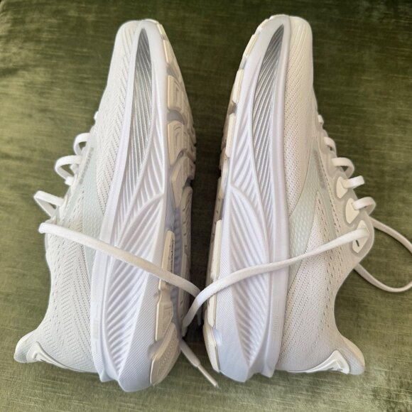 Brooks Ghost 17 Womens White Mesh Running Shoes Size 9 Wide New Without Box - Picture 6 of 9